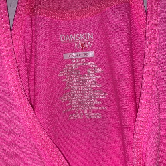 Pink Workout Tank - Picture 2 of 2